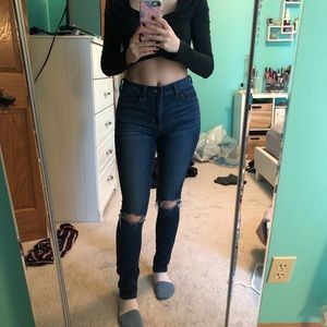 distressed jeans size 1R